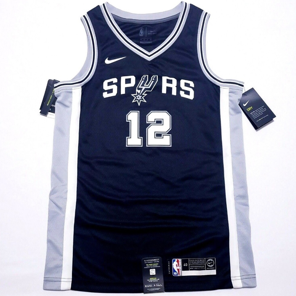 NEW San Antonio Spurs Nike NBA Mens 40 Small Swingman Jersey $110